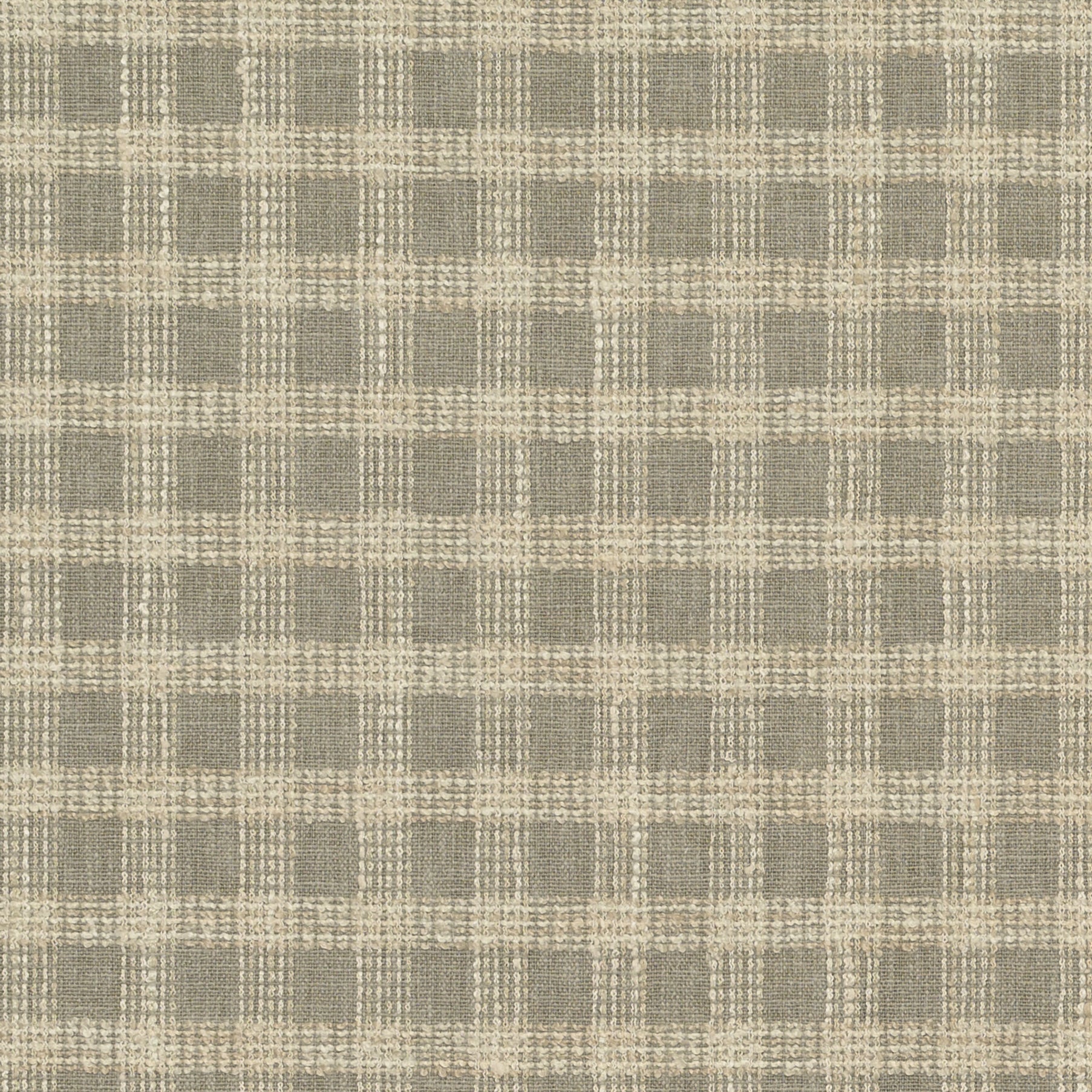 Wilde Dorian Gray rug by Van Gogh Designs in ivory beige tones, woven cotton blend with subtle plaid check texture. finish.