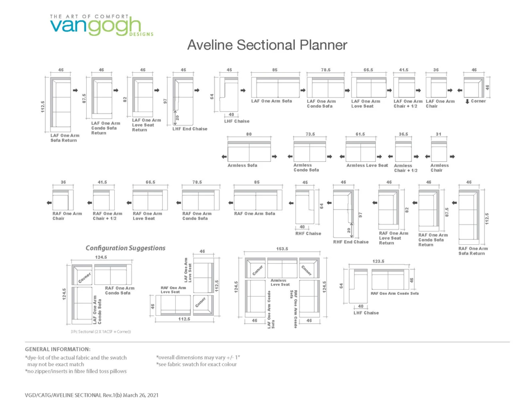 aveline sectional planner