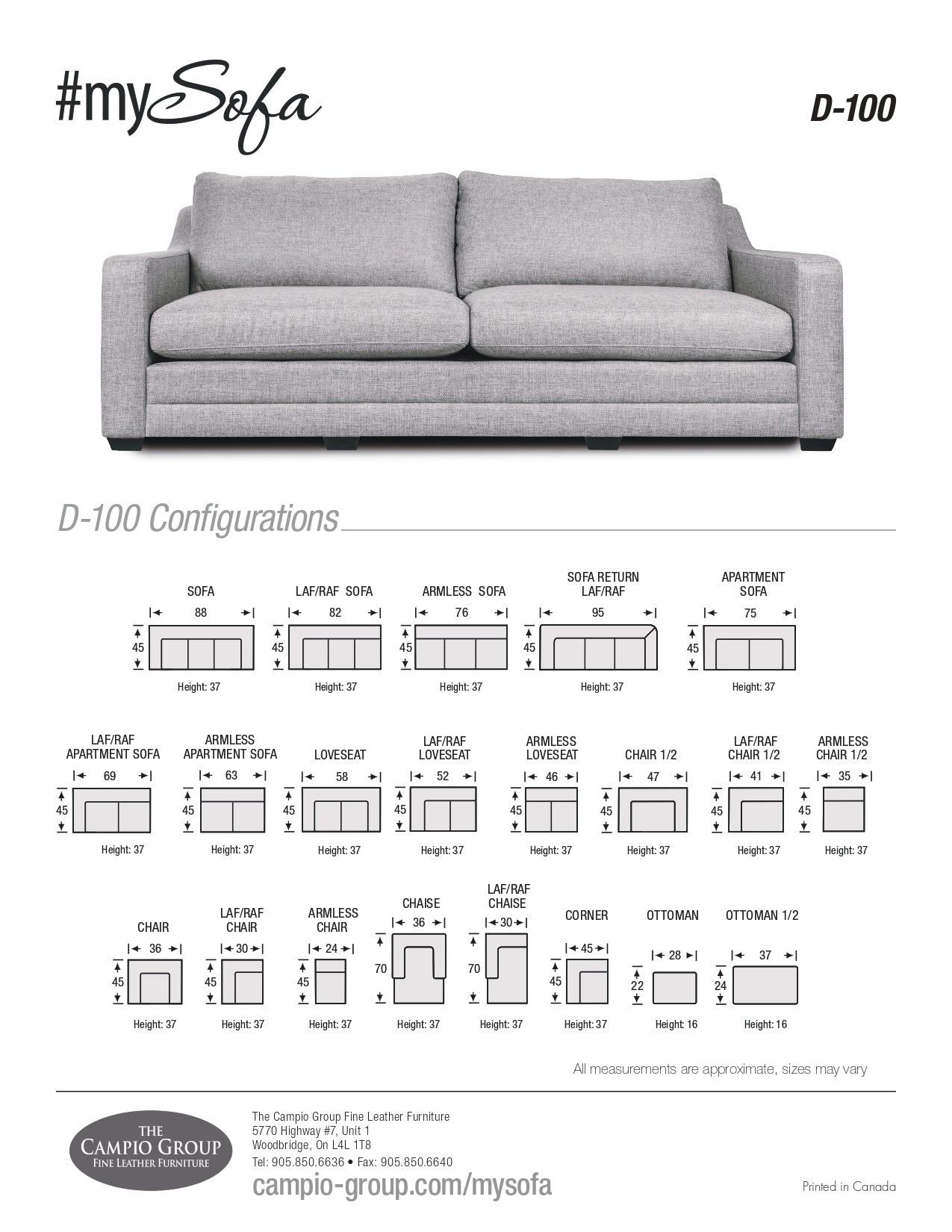 Campio My Sofa