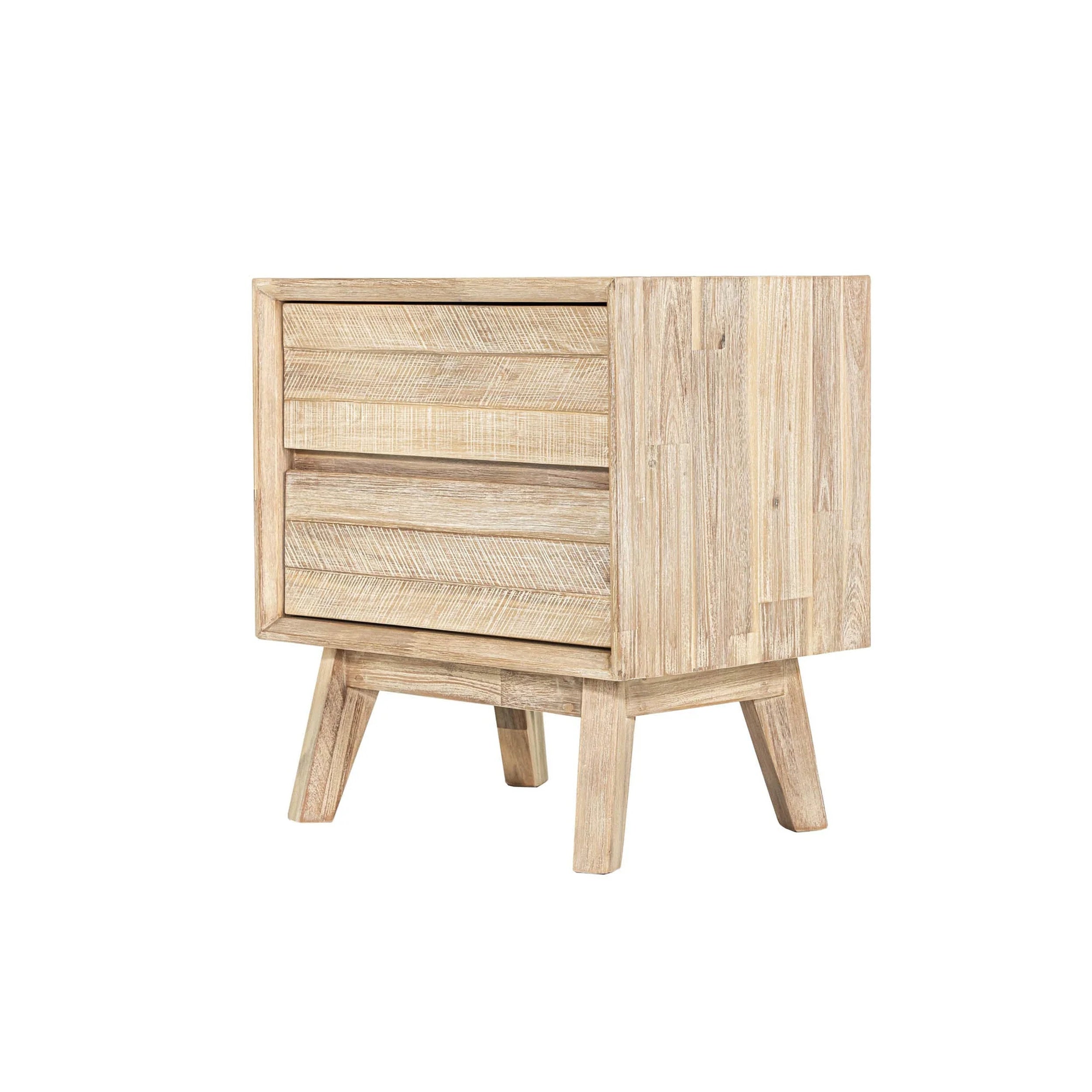 Gia 2 Drawer Nightstand - Lightdriftwood