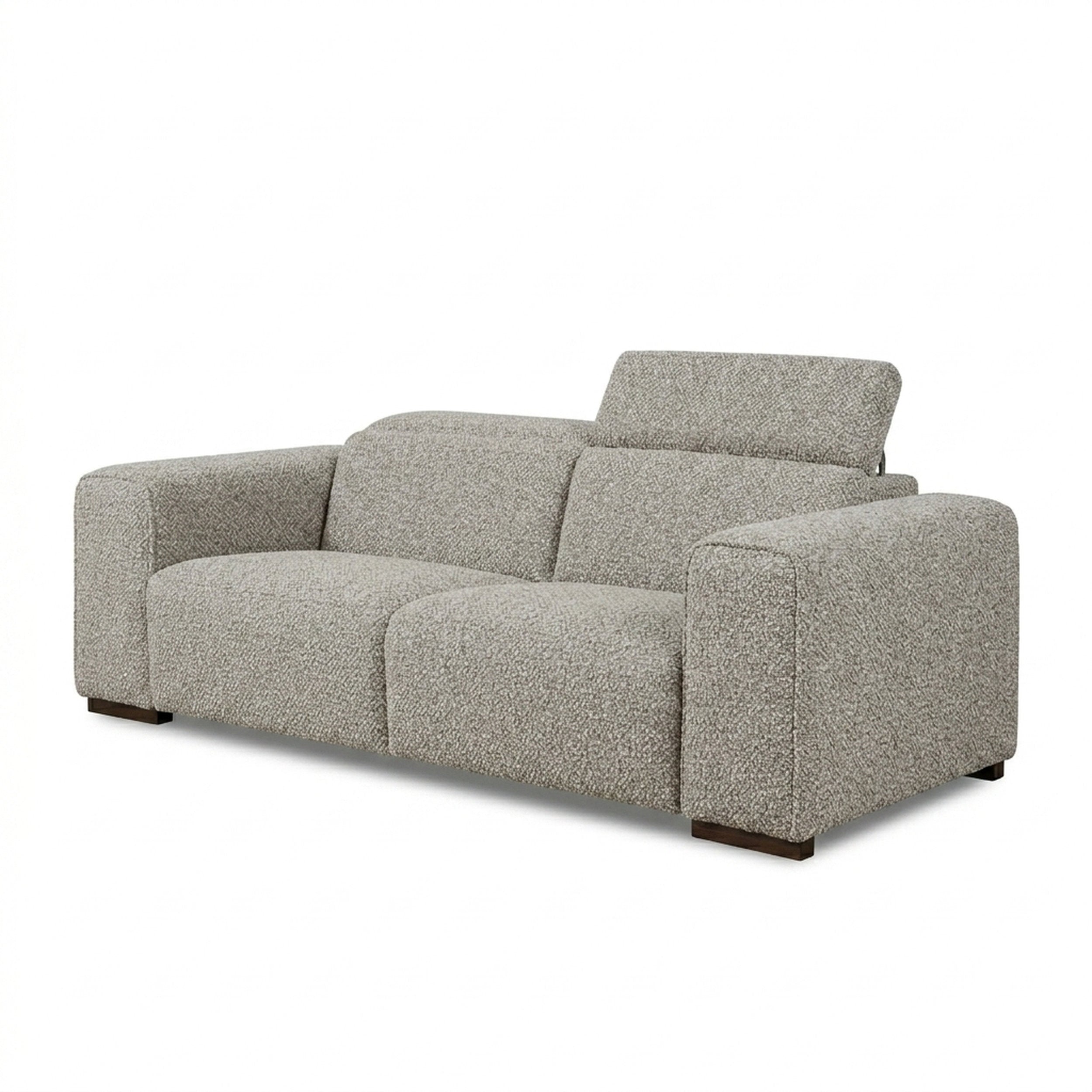 Pollock Reclining Sofa - Fabric: Milan Mink