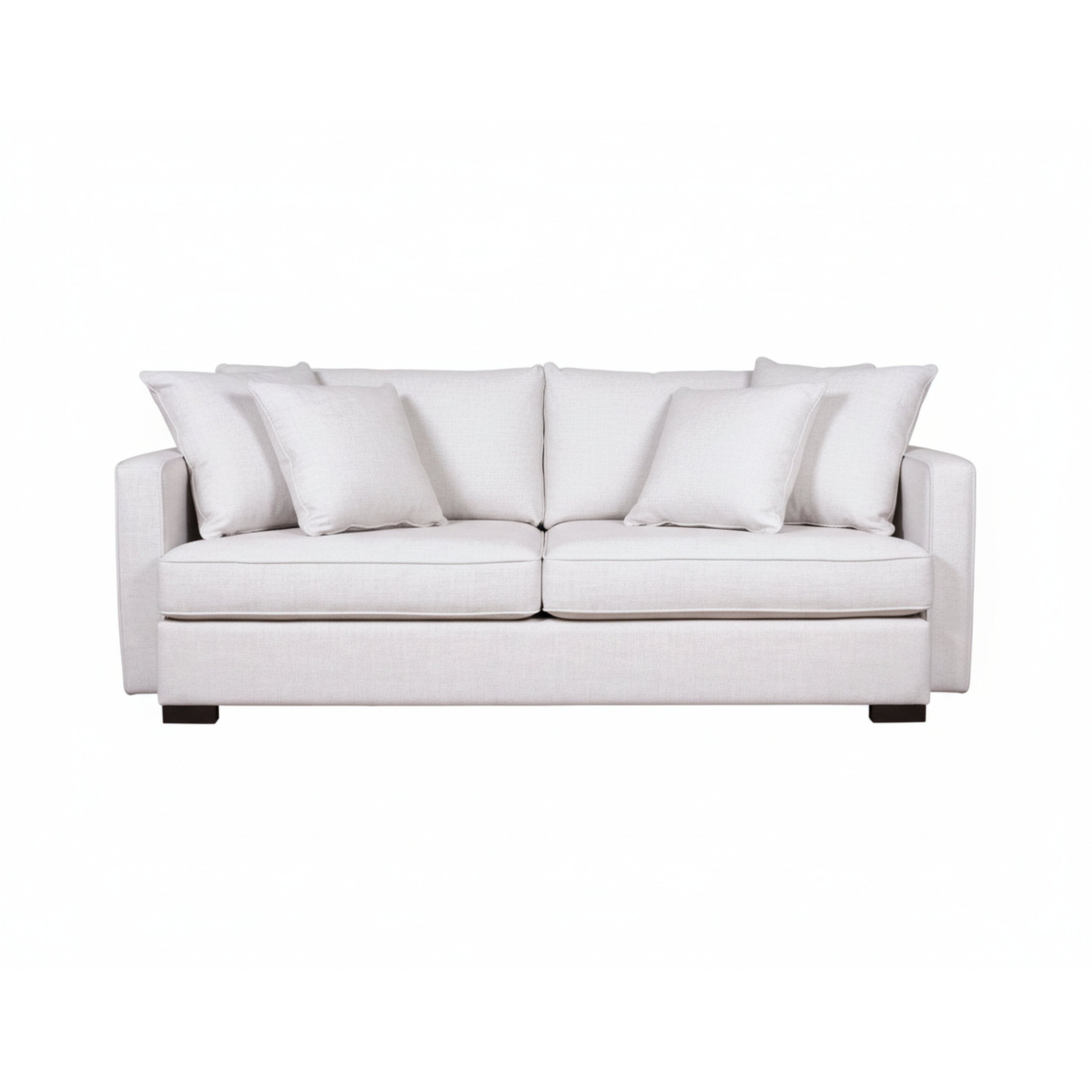 crosby sofa showing 4 pillows