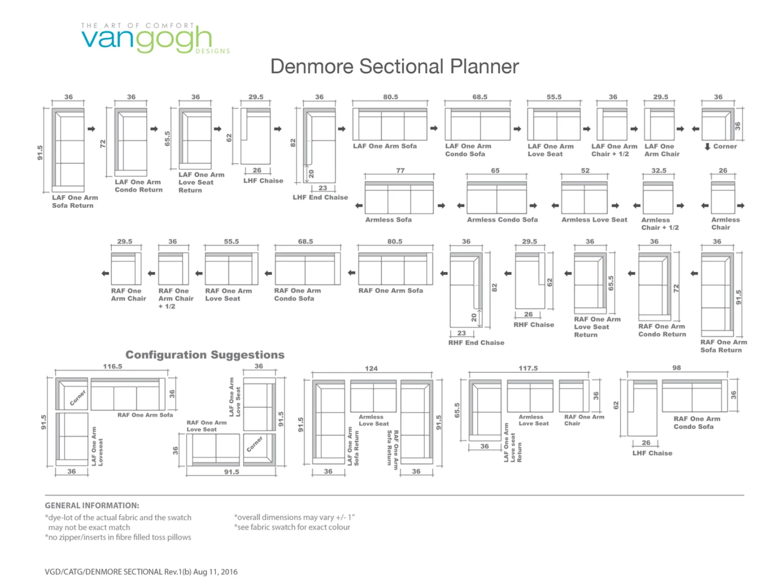 Denmore Sectional