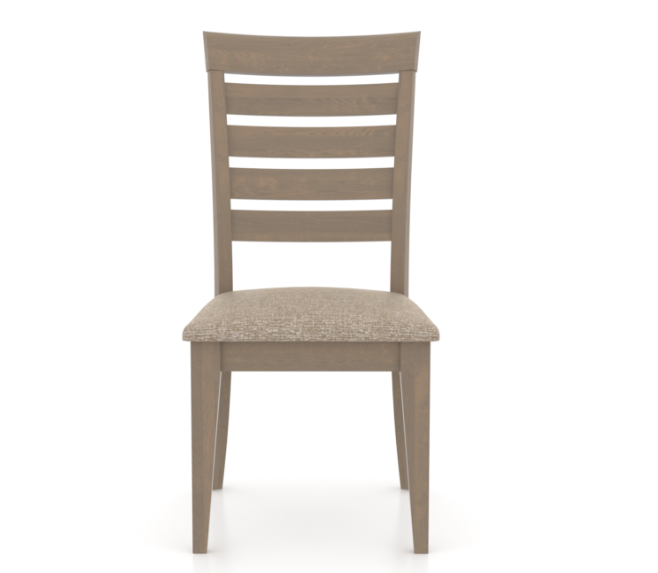front view of chair style 9208 in 49 weathered grey wood
