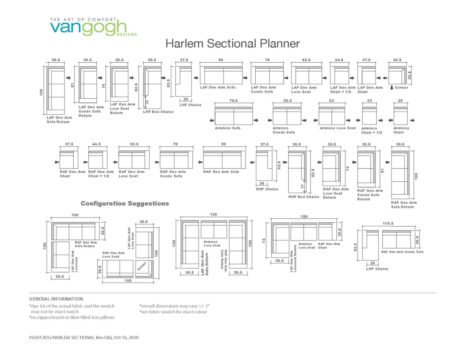 harlem sectional planner