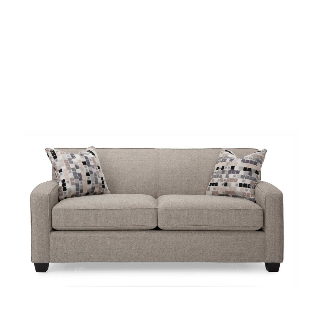 2401 style sofa from Decor Rest Furniture. A 2 seat sofa with 2 pillows 