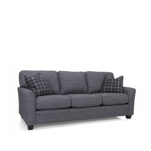 2A1 Alessandra Connections sofa style from Decor Rest Furniture. 3 seat sofa in a grey color