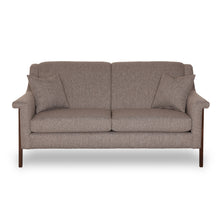 Load image into Gallery viewer, Gray sofa with two cushions on a white background
