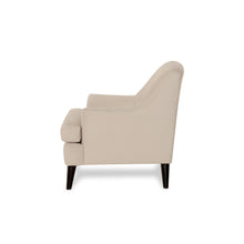 Load image into Gallery viewer, Beige armchair on a white background
