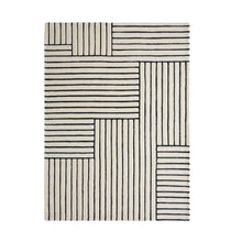 Load image into Gallery viewer, Artica area rug showing line patterns
