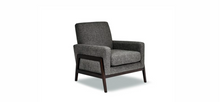 Load image into Gallery viewer, Gray armchair on a white background
