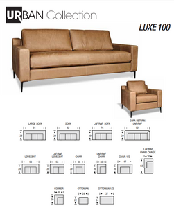 Urban Luxe 100 Sofa