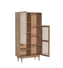 Load image into Gallery viewer, Cane Bookcase - Natural
