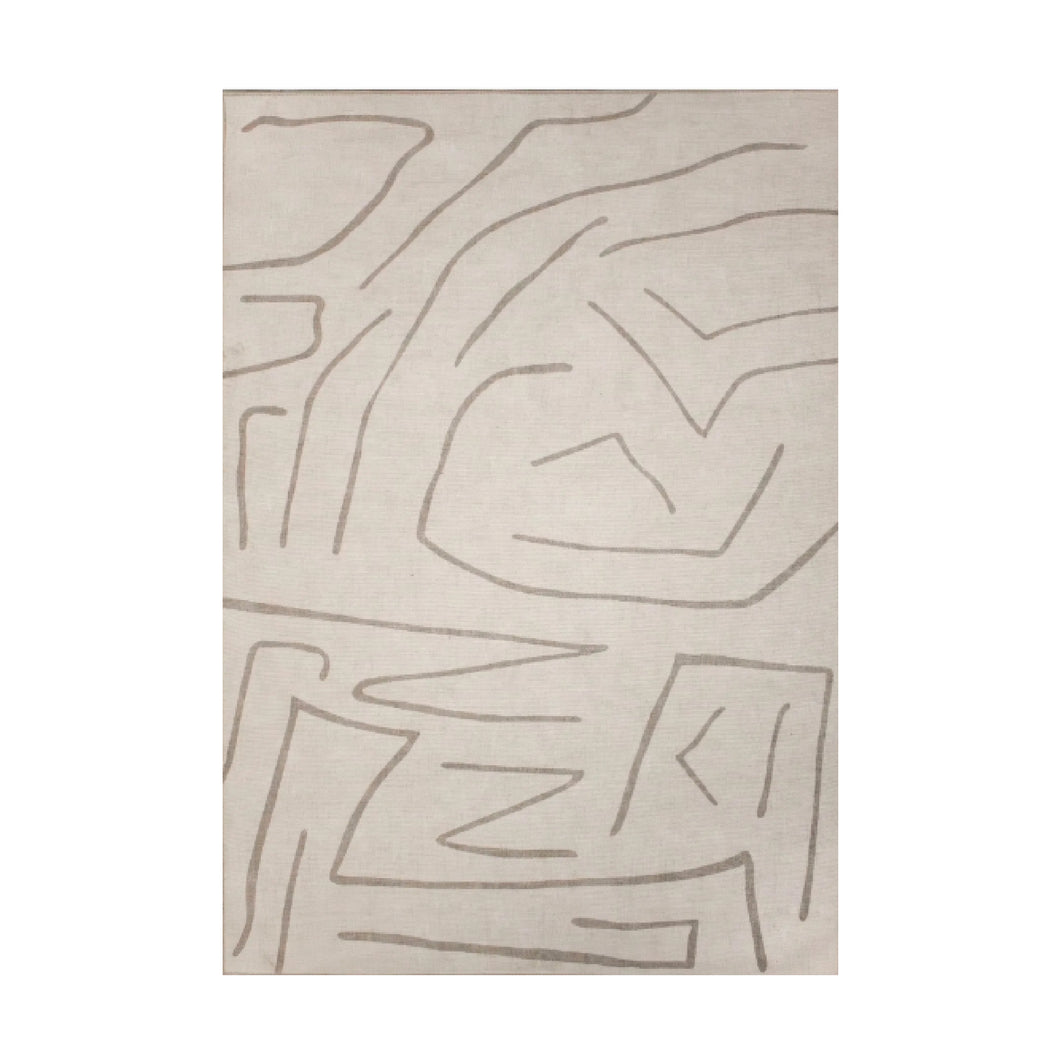 Chloe Area rug showing the patterns