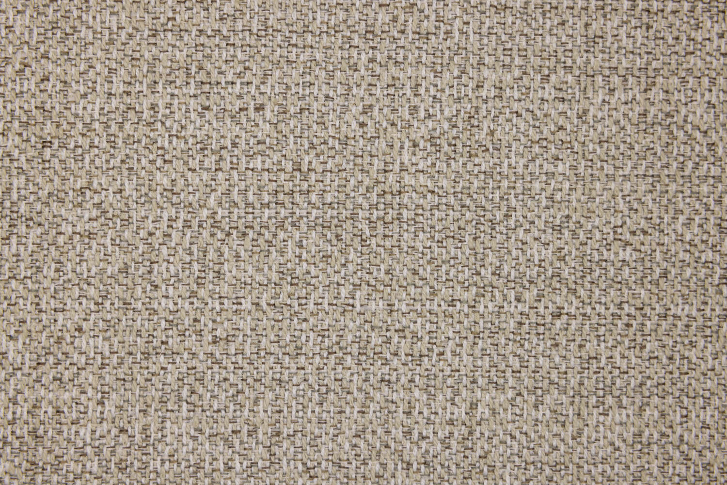 Zen Teak beige woven fabric swatch with tight interlaced fibers in tan and cream, by Van Gogh Designs for premium textiles.