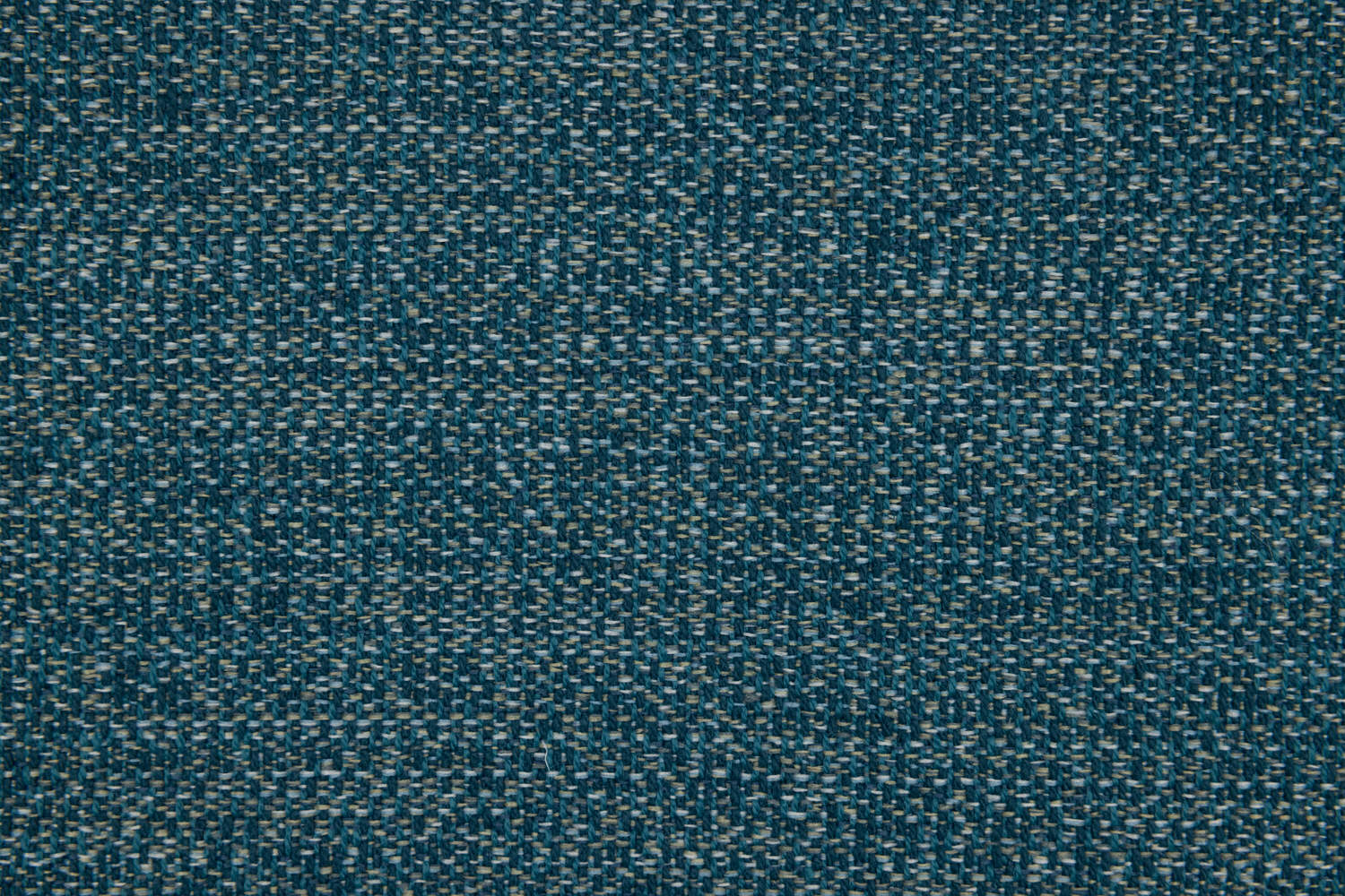 Zen Turquoise by Van Gogh Designs: teal and turquoise denim weave, cotton denim texture with blue warp and white stitching