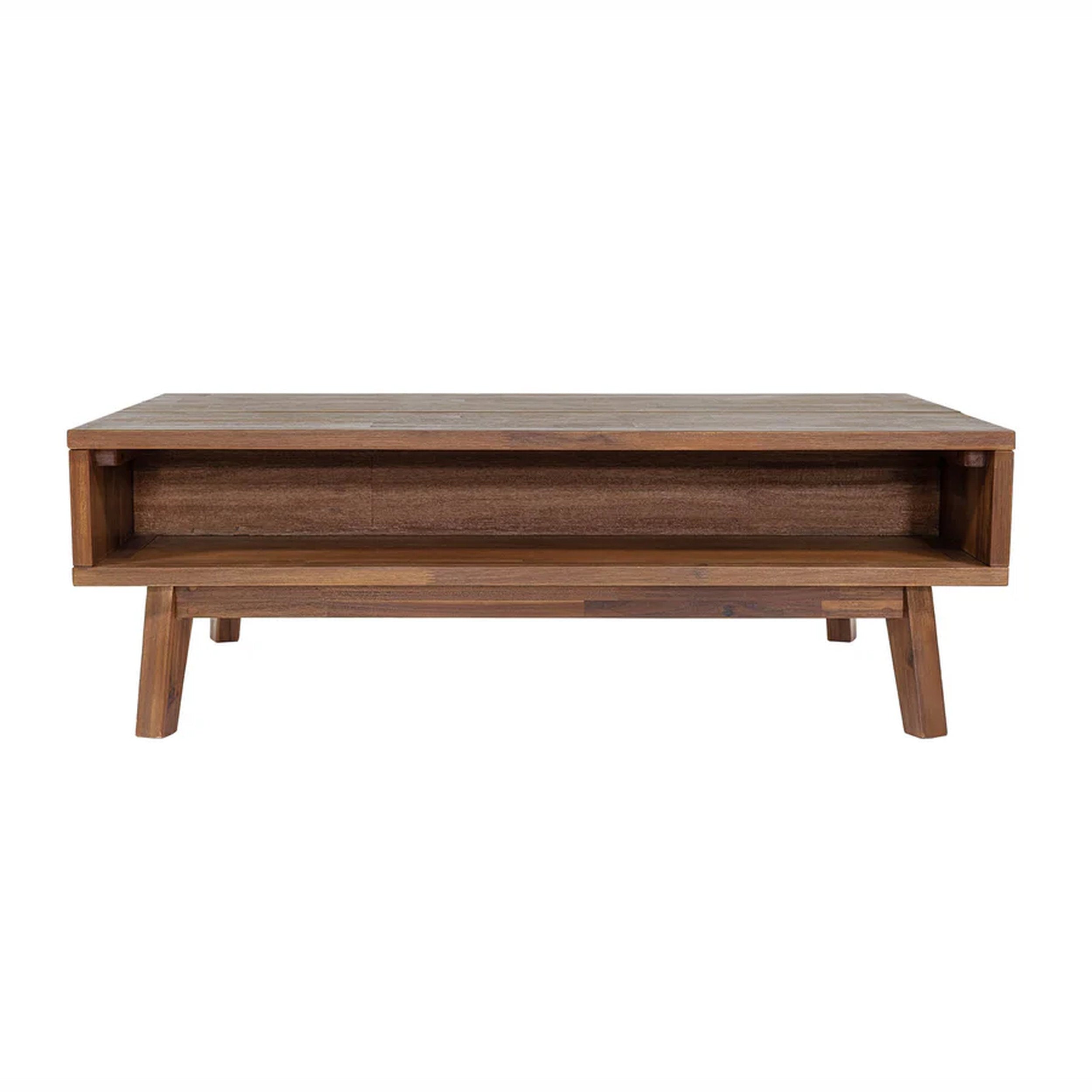 Gia Coffee Table w/ Lift Top - Warm Pecan