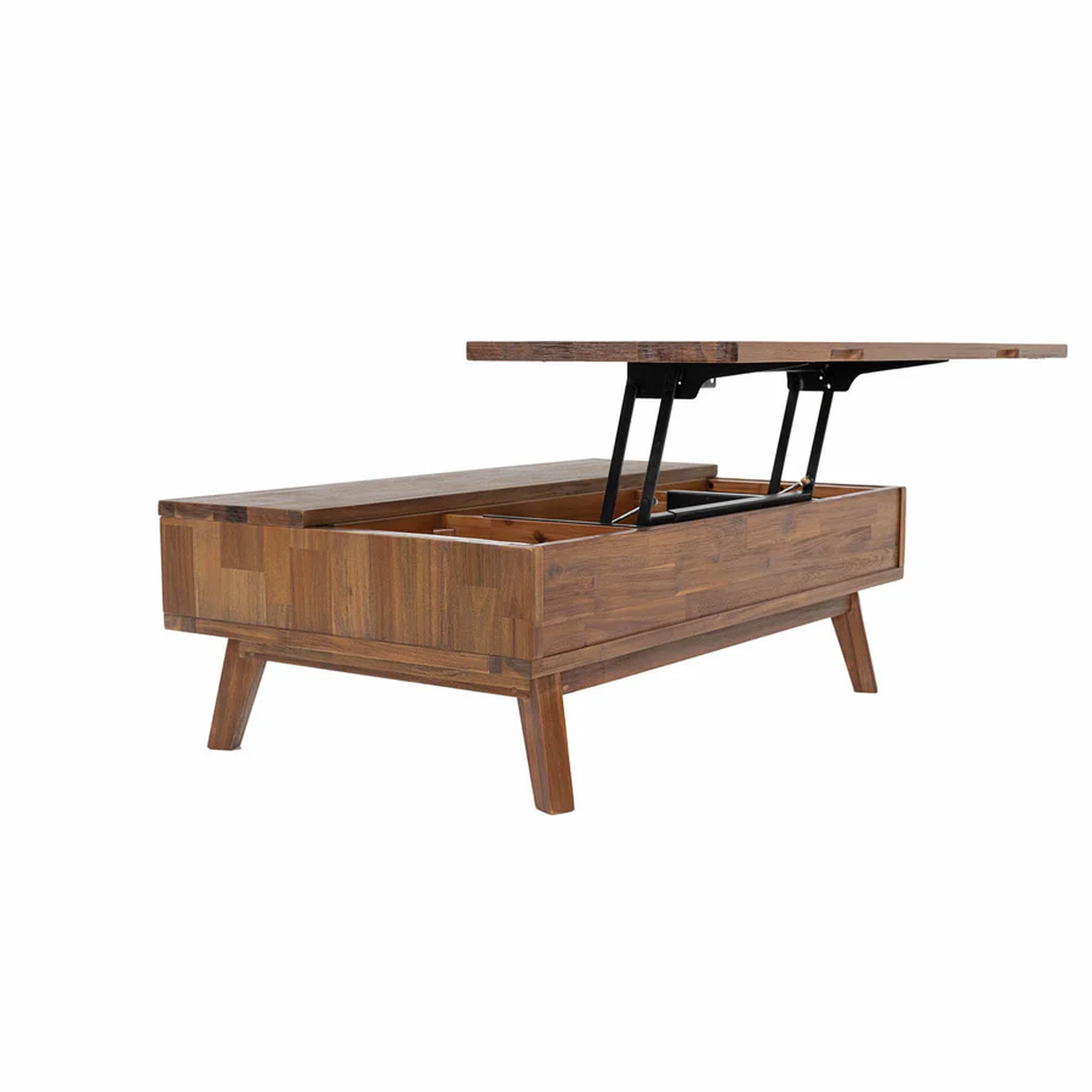 Gia Coffee Table w/ Lift Top - Warm Pecan