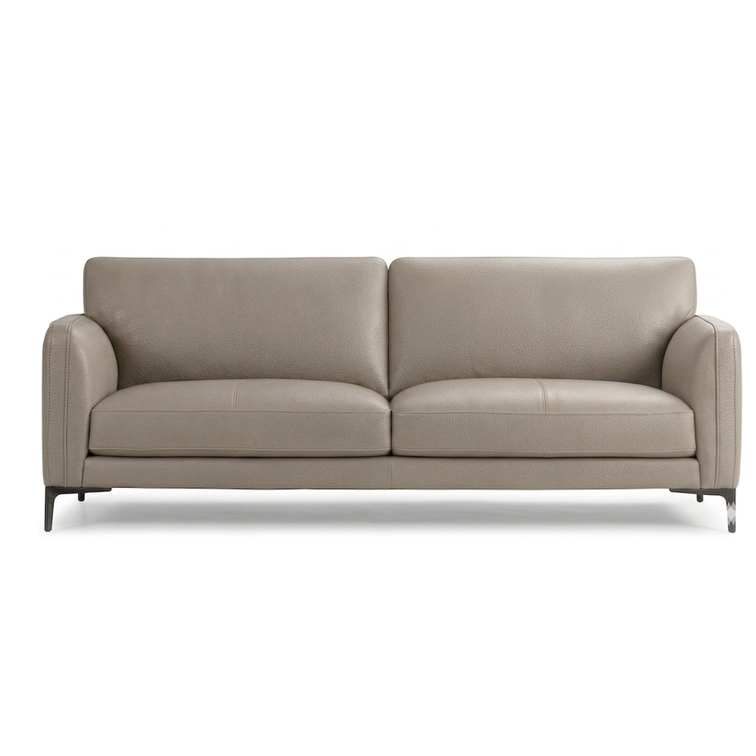 Empire 2 Seat Sofa - Leather Pine Bark
