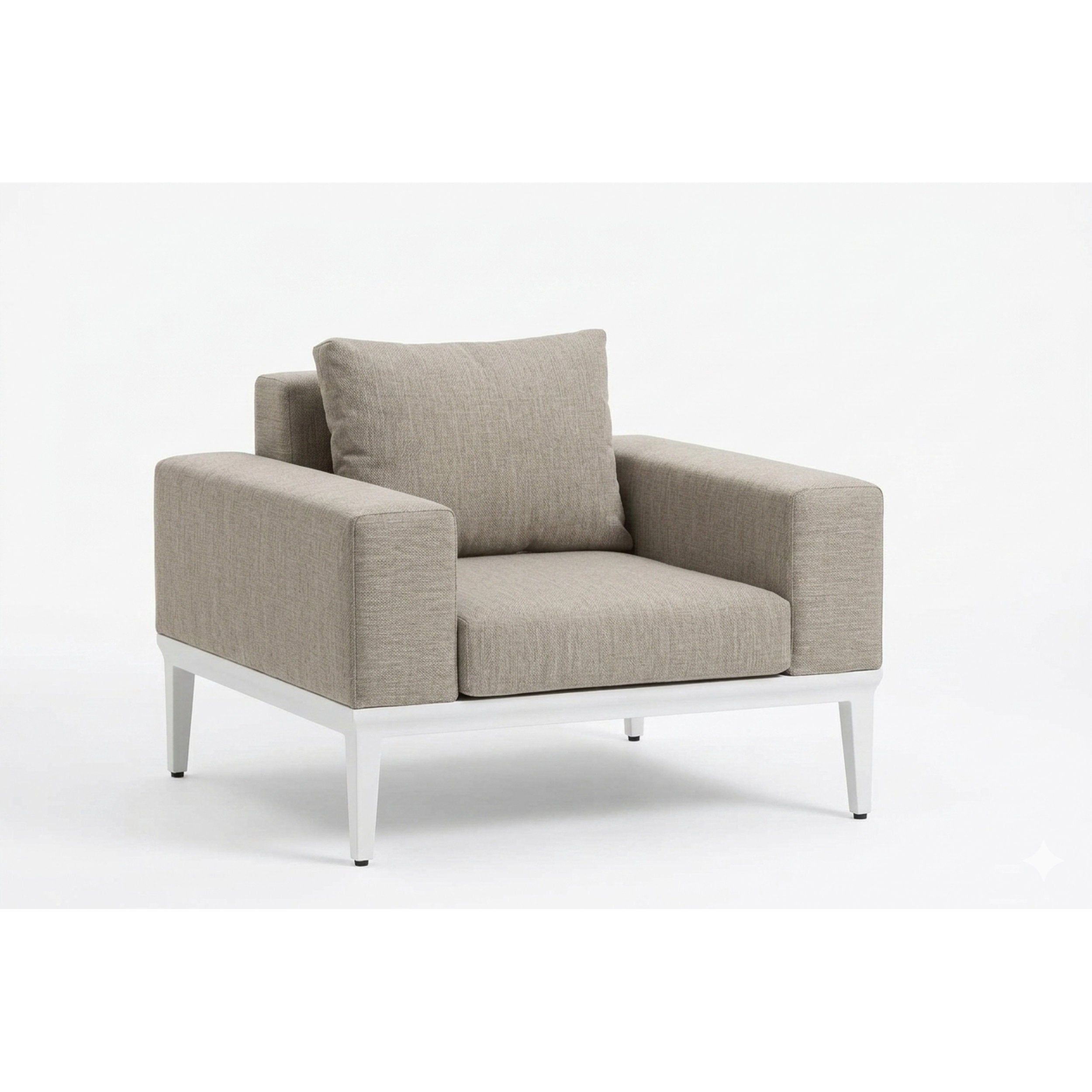 Allasio Chair - Base: White