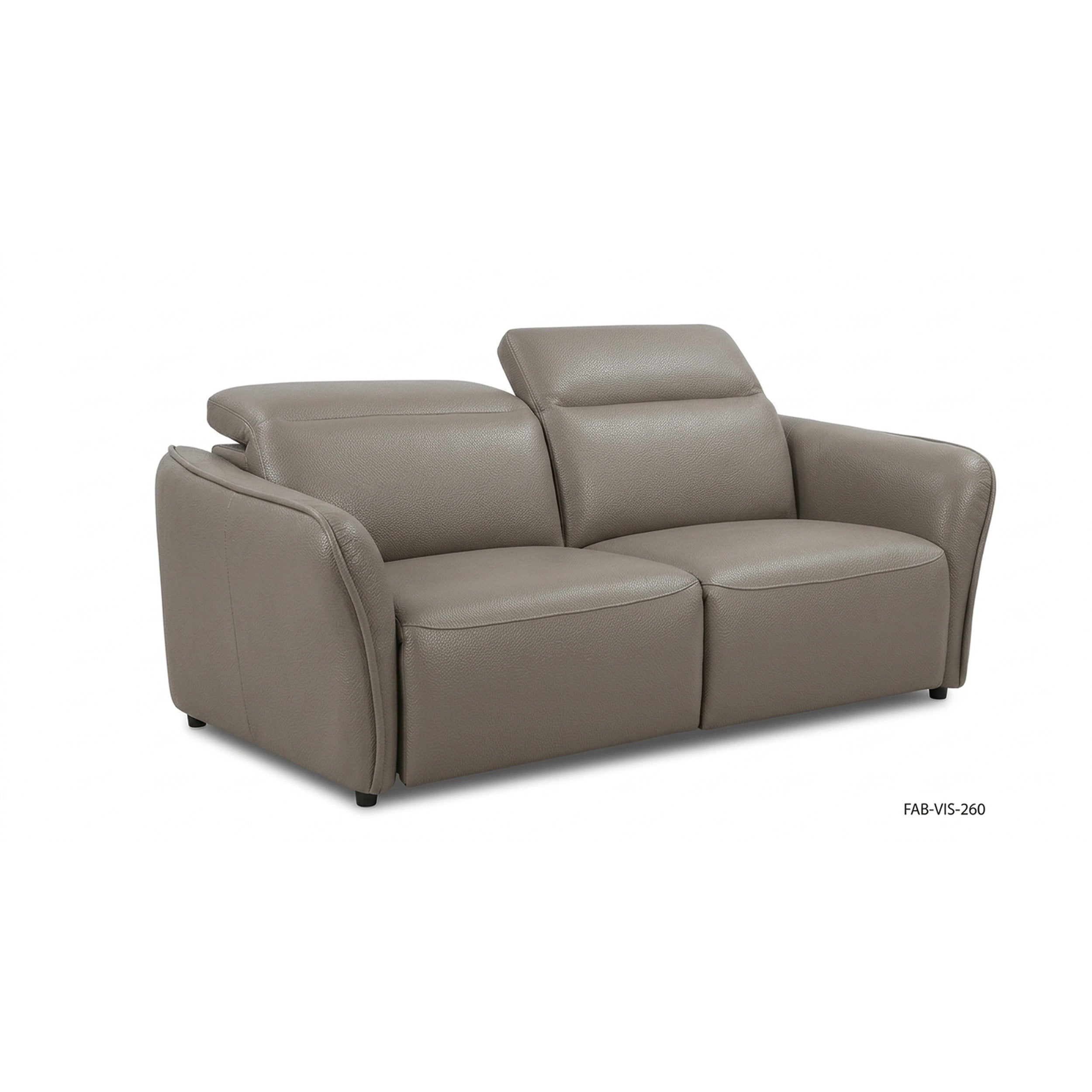 Serena Reclining Sofa - Leather: Visalia Forest Green