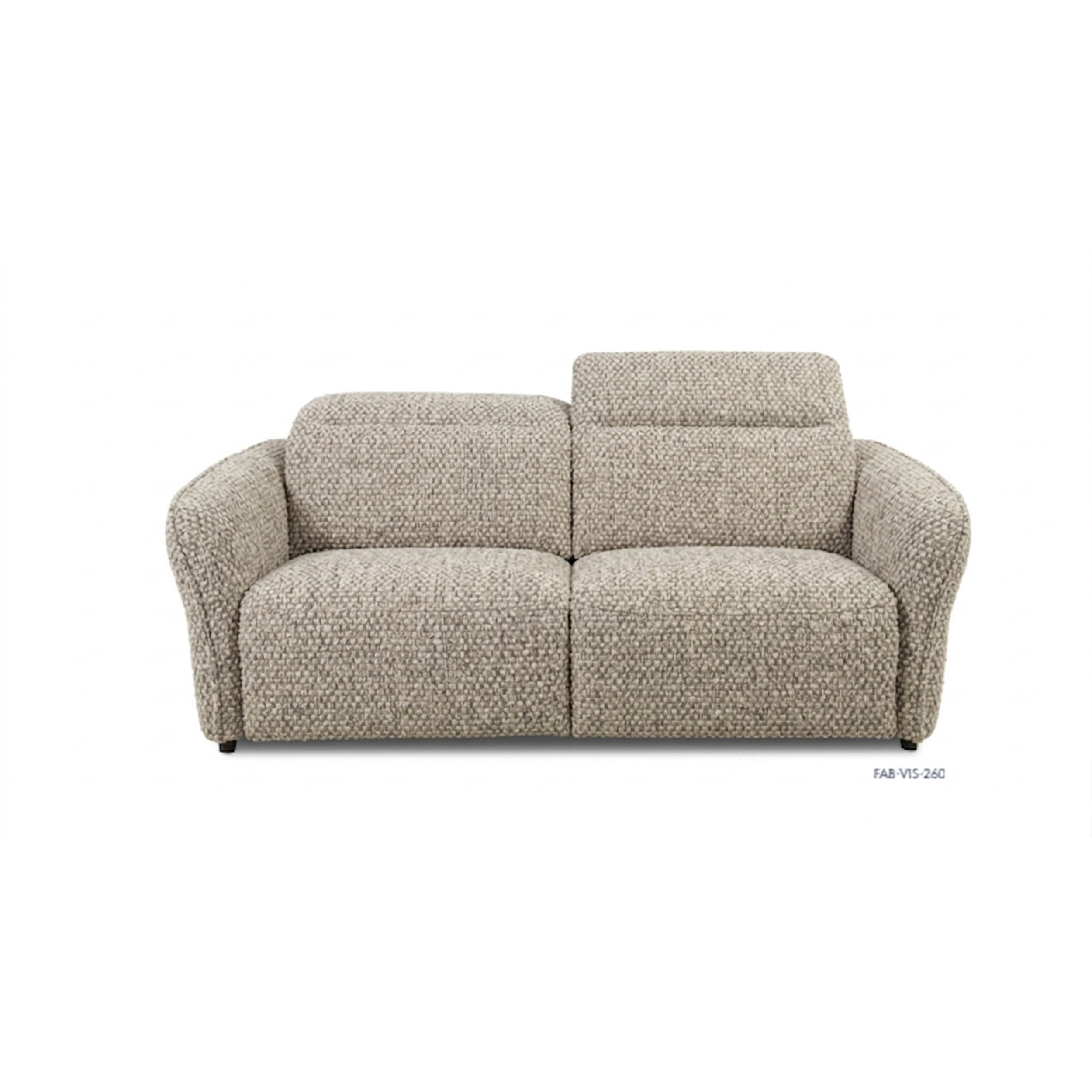 Serena Reclining Sofa - Fabric: Cocoa Light Khaki