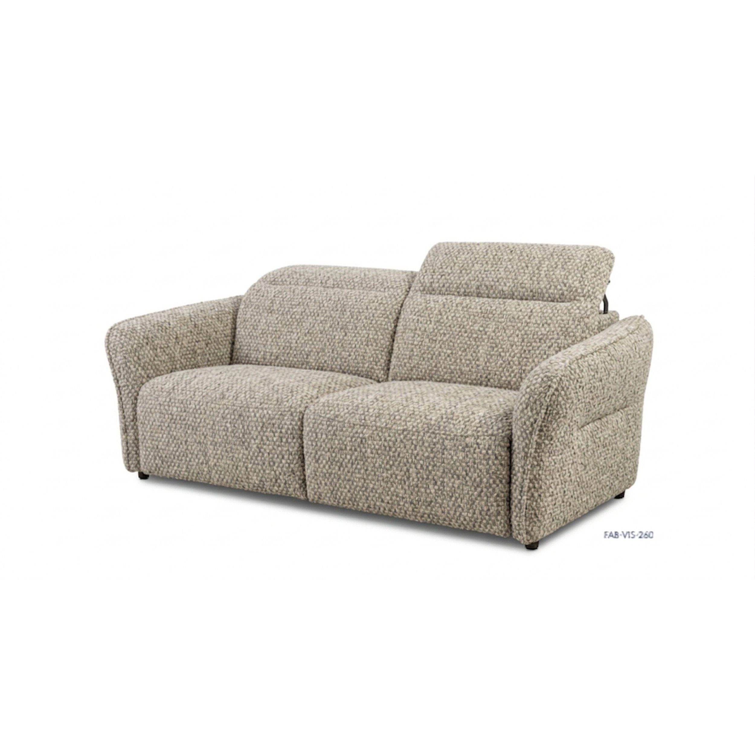 Serena Reclining Sofa - Fabric: Cocoa Light Khaki