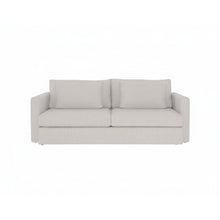 Load image into Gallery viewer, Isaac sofa in grey fabric on a white background
