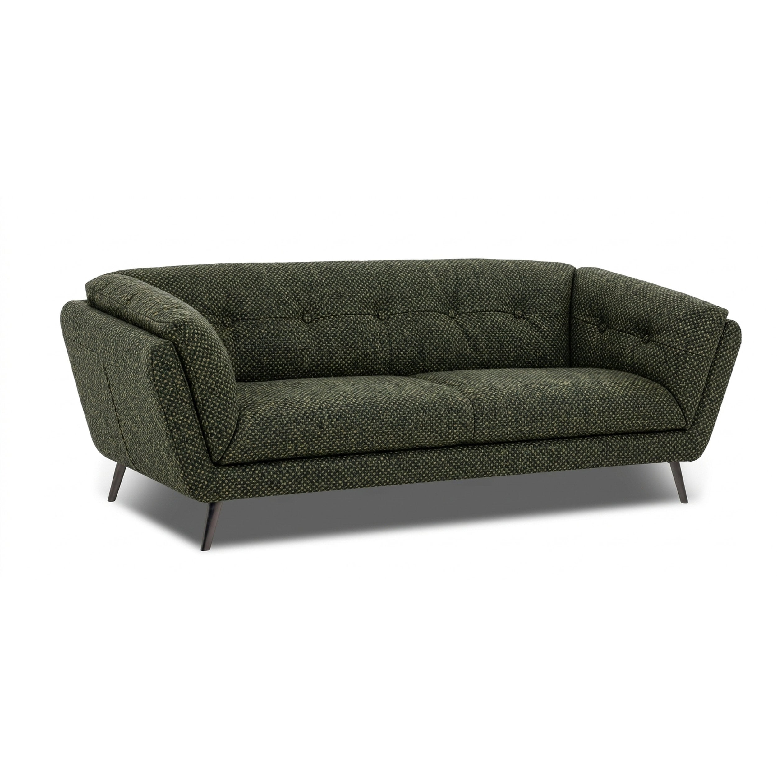 Lovo 2 Seat Sofa - Fabric: Nardo Green