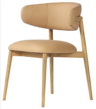 Load image into Gallery viewer, Milo Dining Chair - Tan Leather
