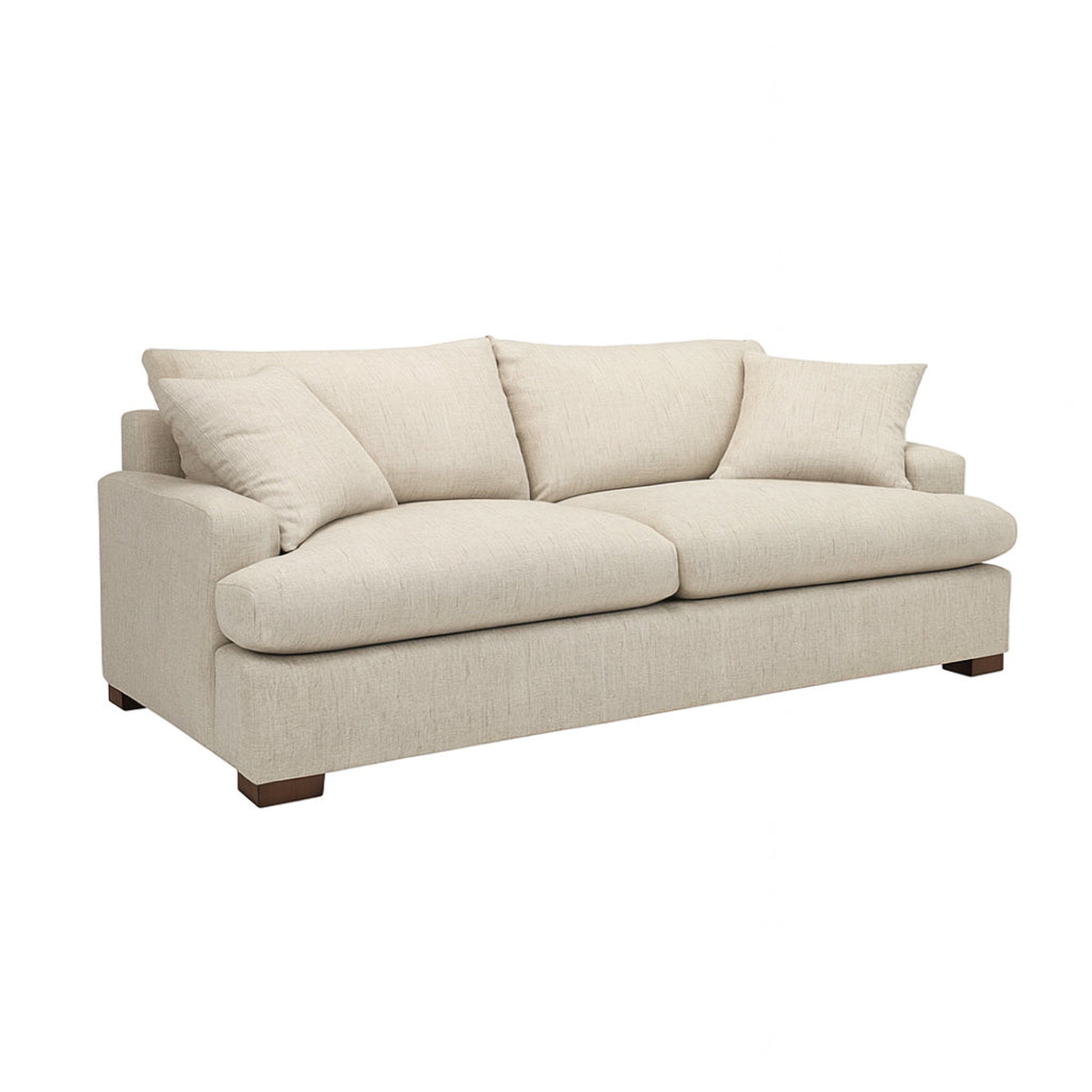 Martha Queen Sofa Bed - Fabric: Sand