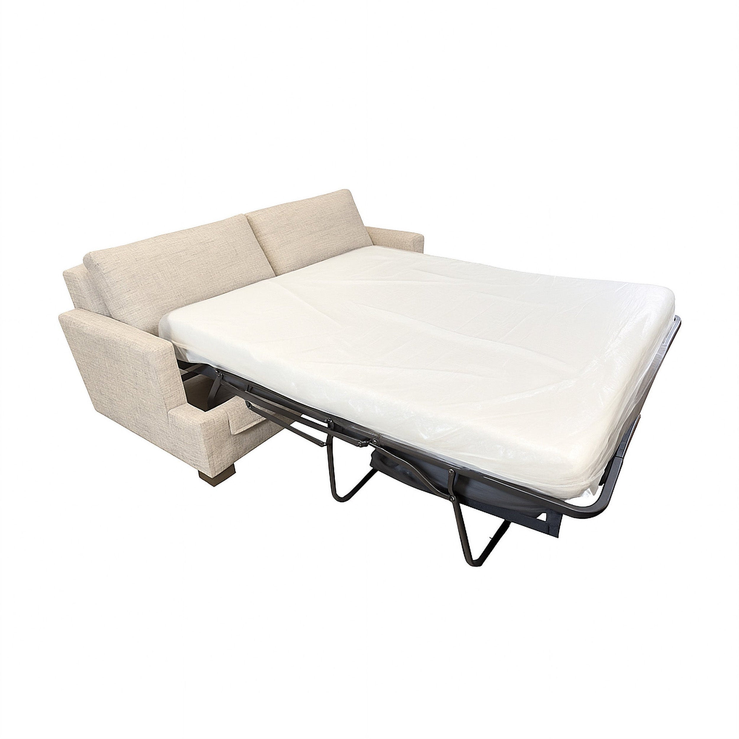 Martha Queen Sofa Bed - Fabric: Sand