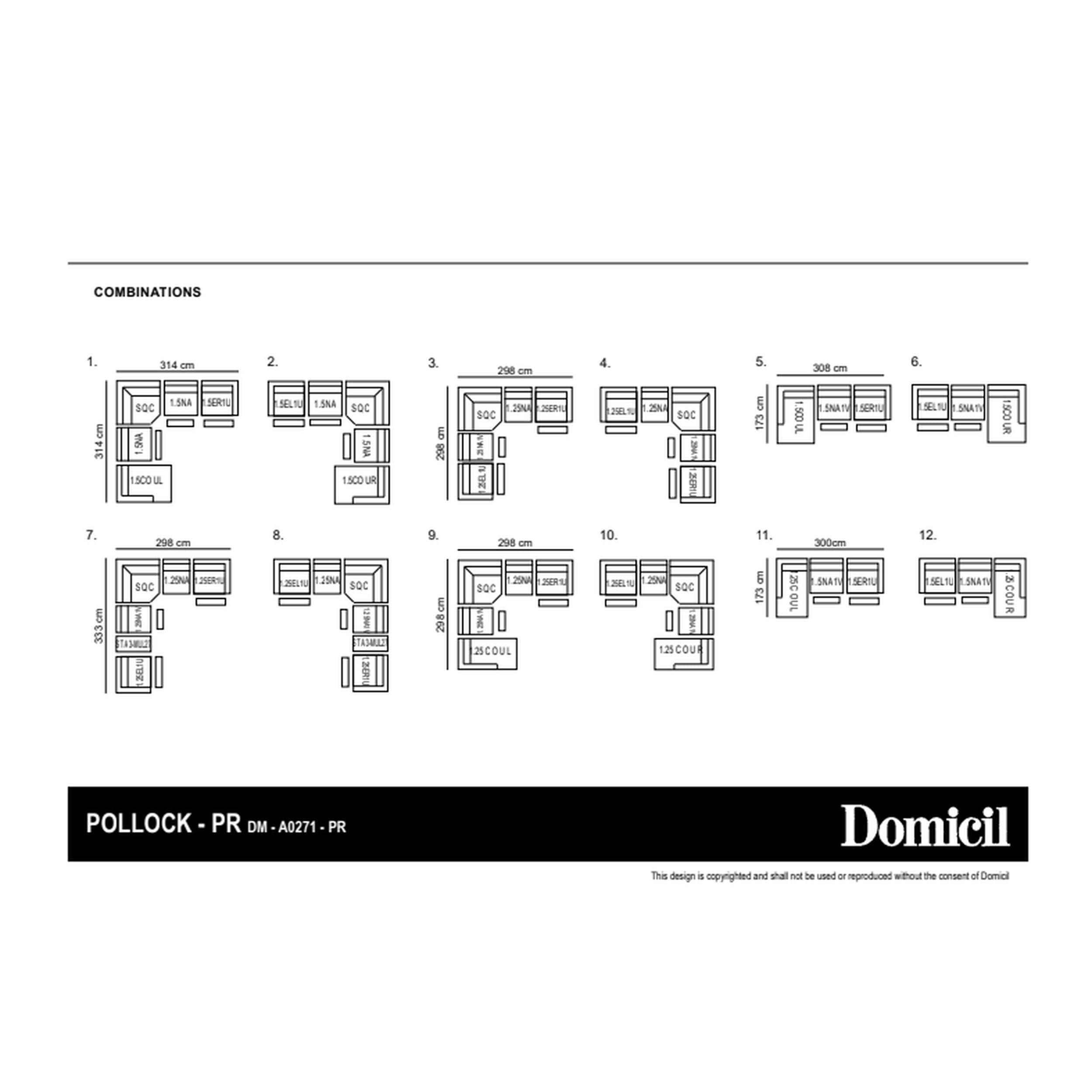 Pollock configuration sheet