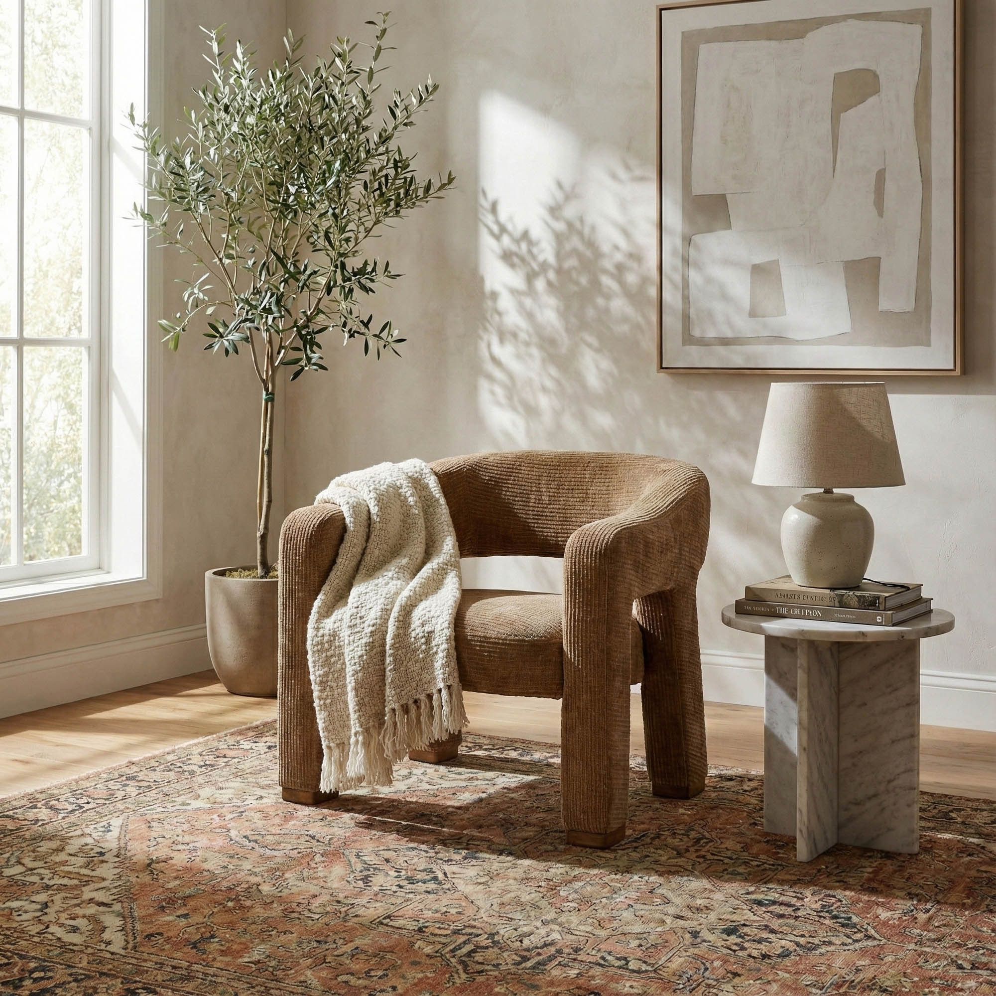 Quinn Club Chair - Chai