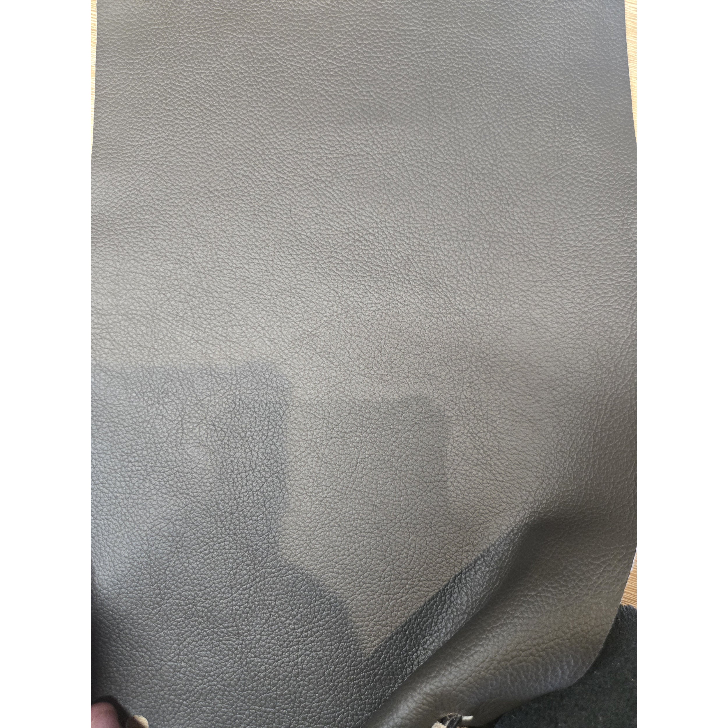 Powell Recliner - Leather: Shale Grey