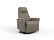 Load image into Gallery viewer, Gray recliner chair on a white background

