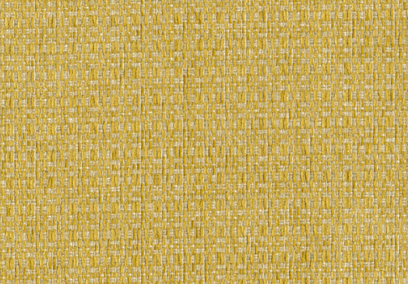 Willow Zest mustard-yellow woven fabric with gold threads, cotton blend, intricate herringbone texture, Van Gogh Designs