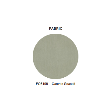 Fabric sample of canvas seasalt