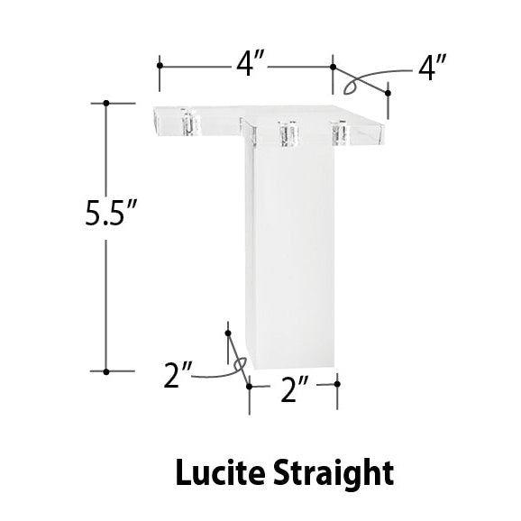 Lucite Straight