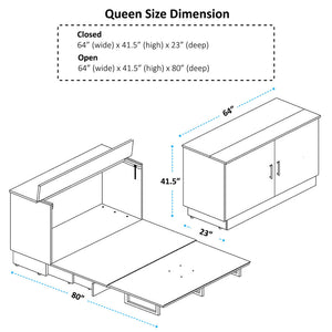 Cape Code Cabinet Bed