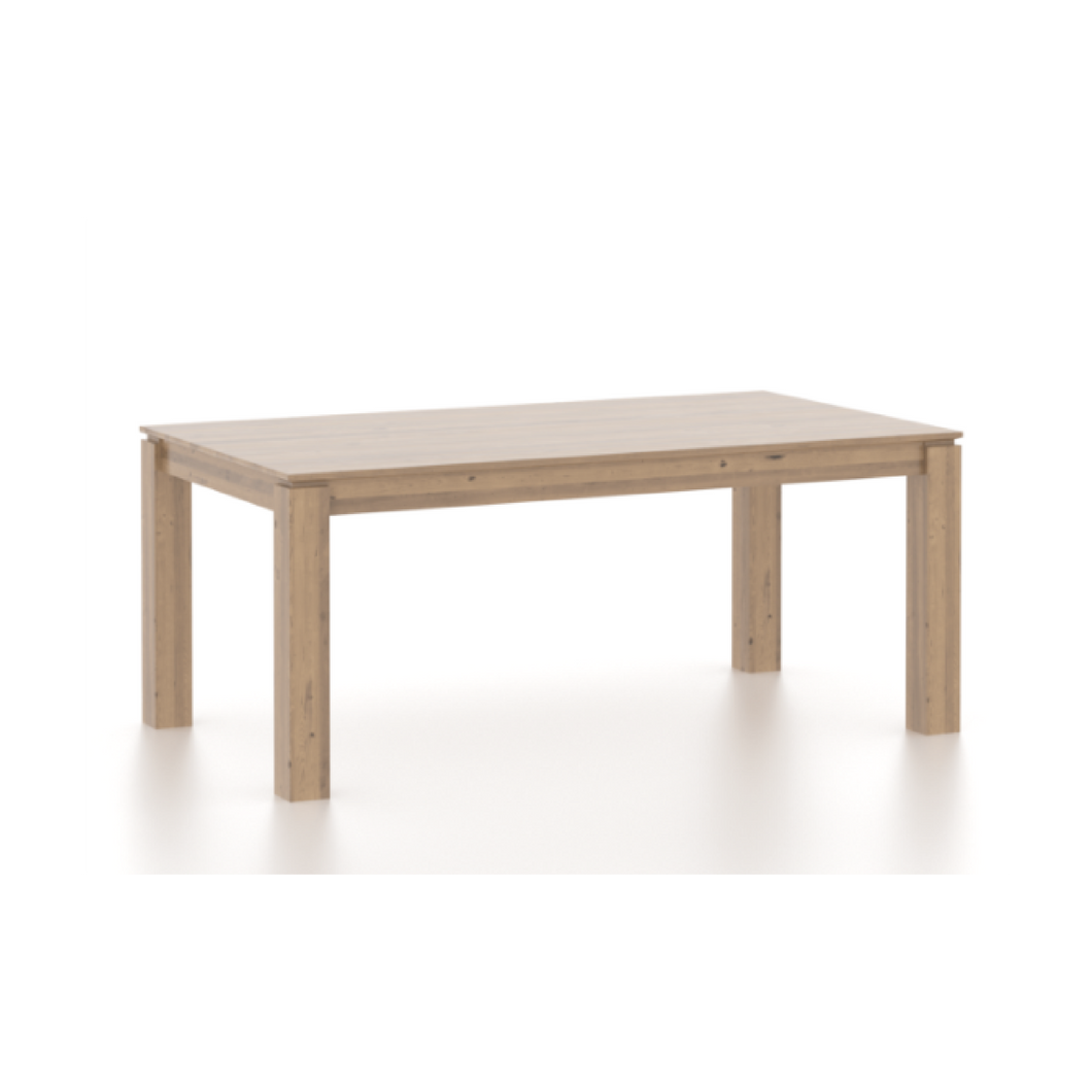 East Side Rectangular Wood Top Table 4072 - ED Leg