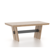Load image into Gallery viewer, East Side Rectangular Wood Top Table 4072 - ER Base
