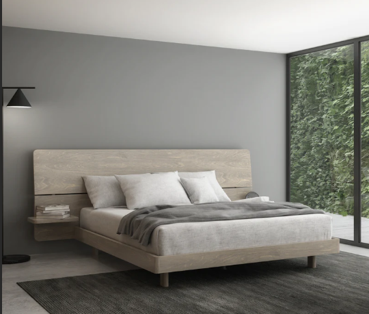 Alma  All Wood Queen/King Beds