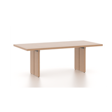 Load image into Gallery viewer, Modern Rectangular Wood Top Table 4084 - PN Base
