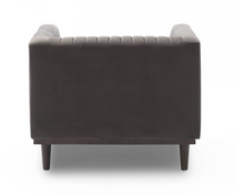 Load image into Gallery viewer, Sage Club Chair - Stone Grey Velvet
