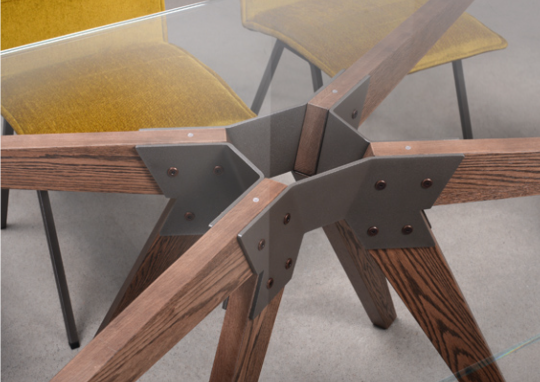 close up of soul dining table 